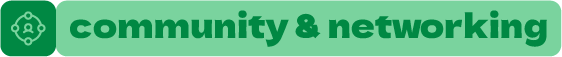 community & networking